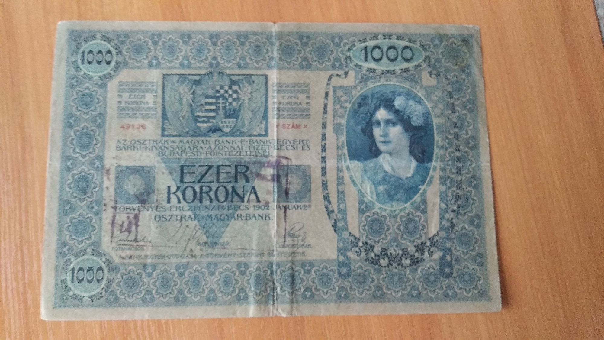 Банкноти Австро-Угорщини