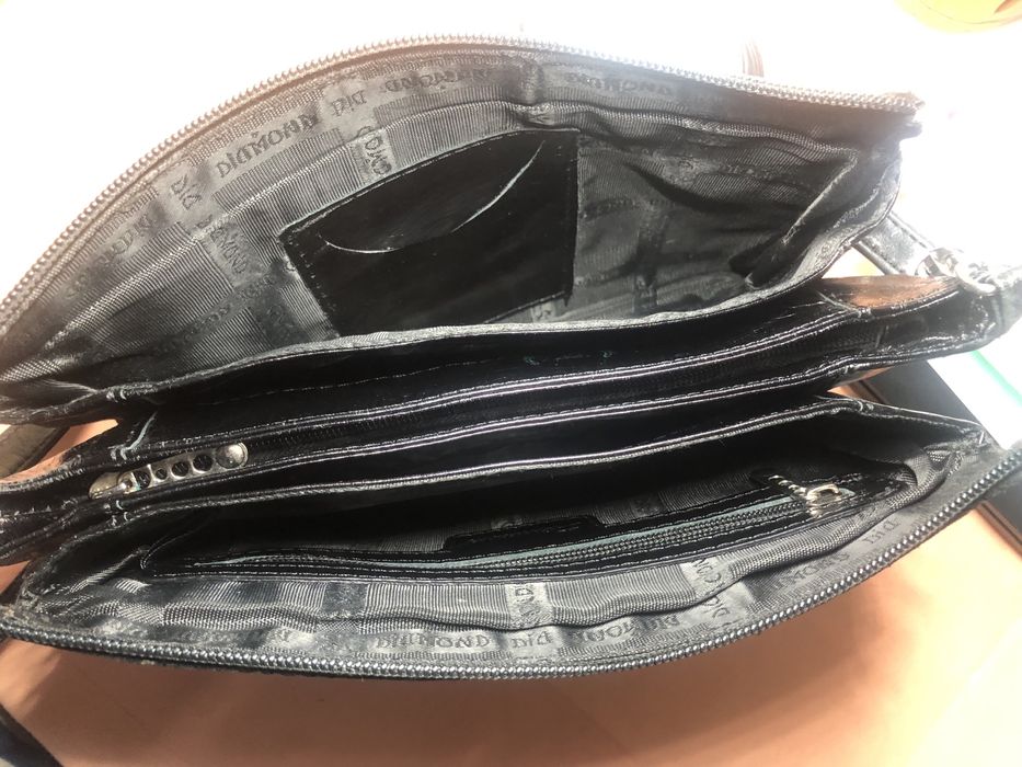 Diamond сумки женские кожа+ замш