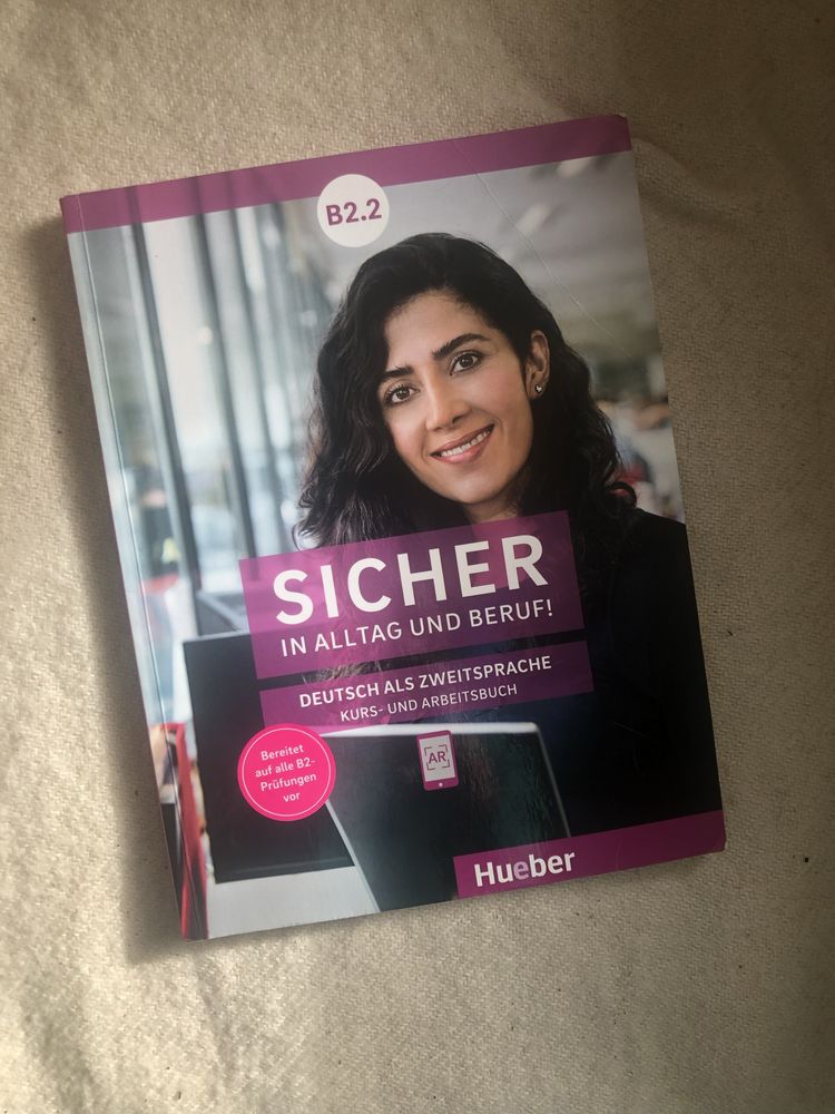 Podręcznik niemiecki Sicher in Alltag und Beruf książka bdb nauka