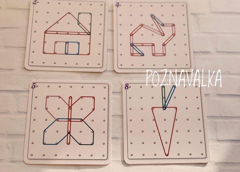 Геоборд з картками Познавалка