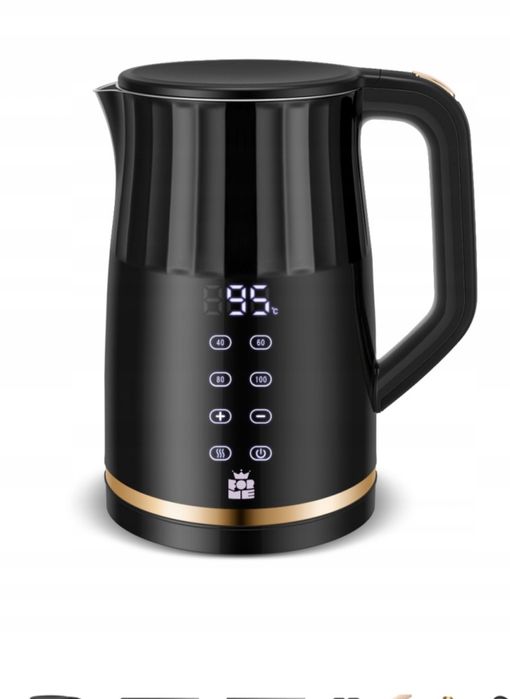 Czajnik elektryczny FORME FKG-3017 ze stali nierdzewnej, 1.7L