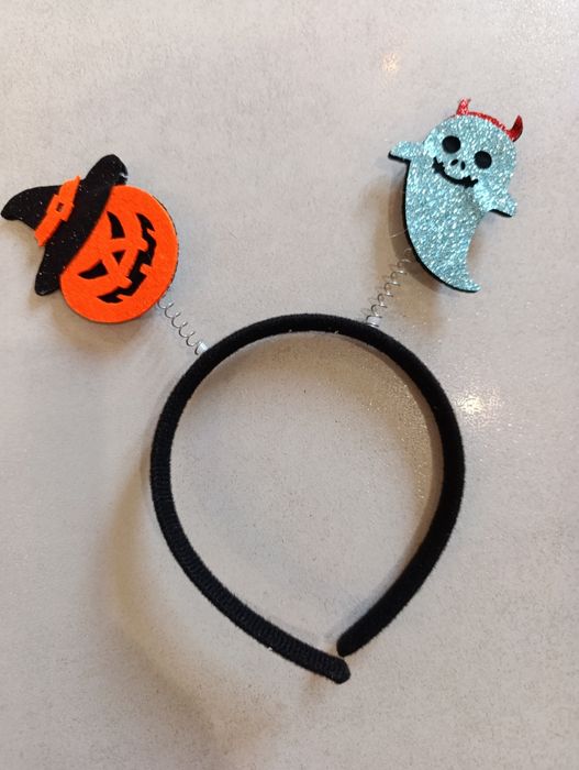 Opaska halloween dynia duszek