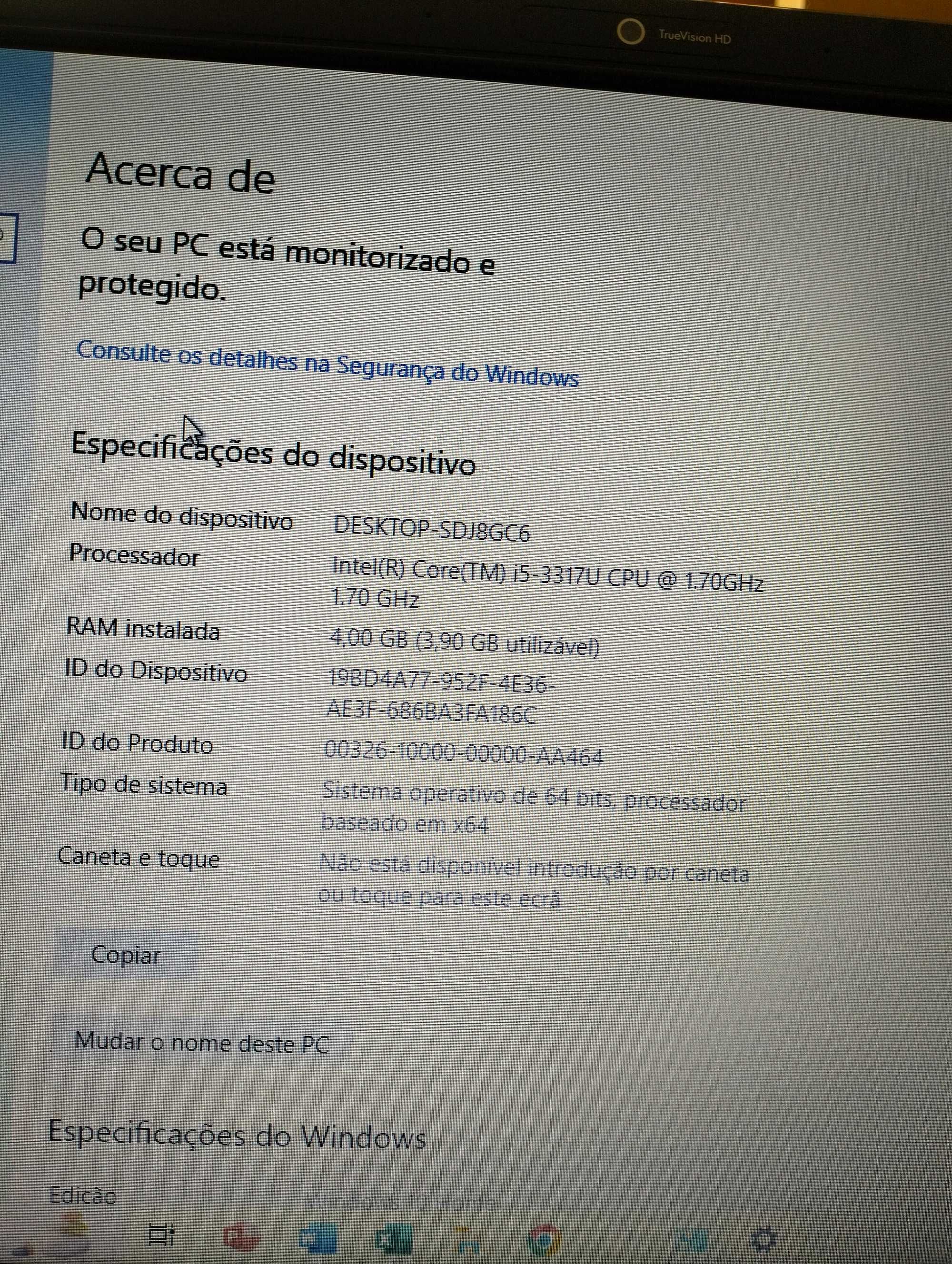 Computador HP Notebook
