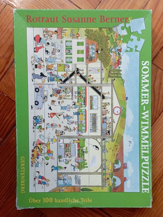Puzzle completo 100 peças Estação de Comboios