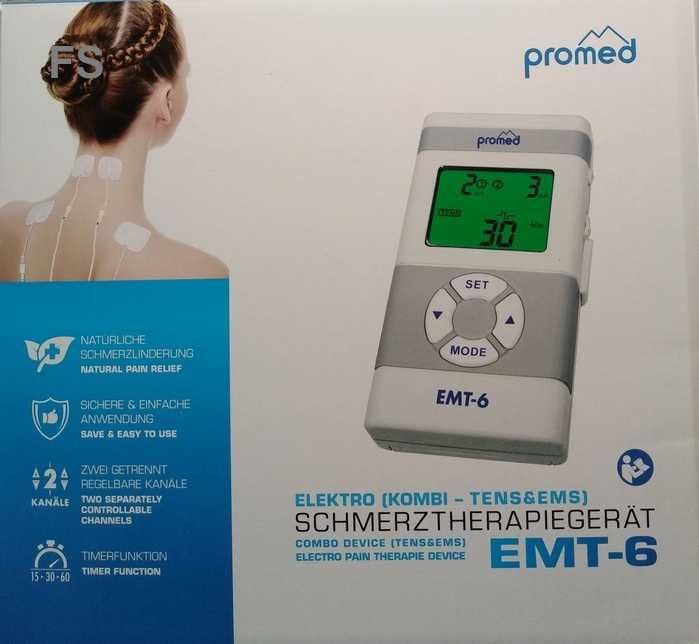 Electroestimulador Eletroestimulador Fisioterapia NOVO C/Garantia