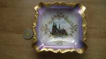 Starocie z PRL - Popielniczka z porcelany, niemiecka z czasów PRL