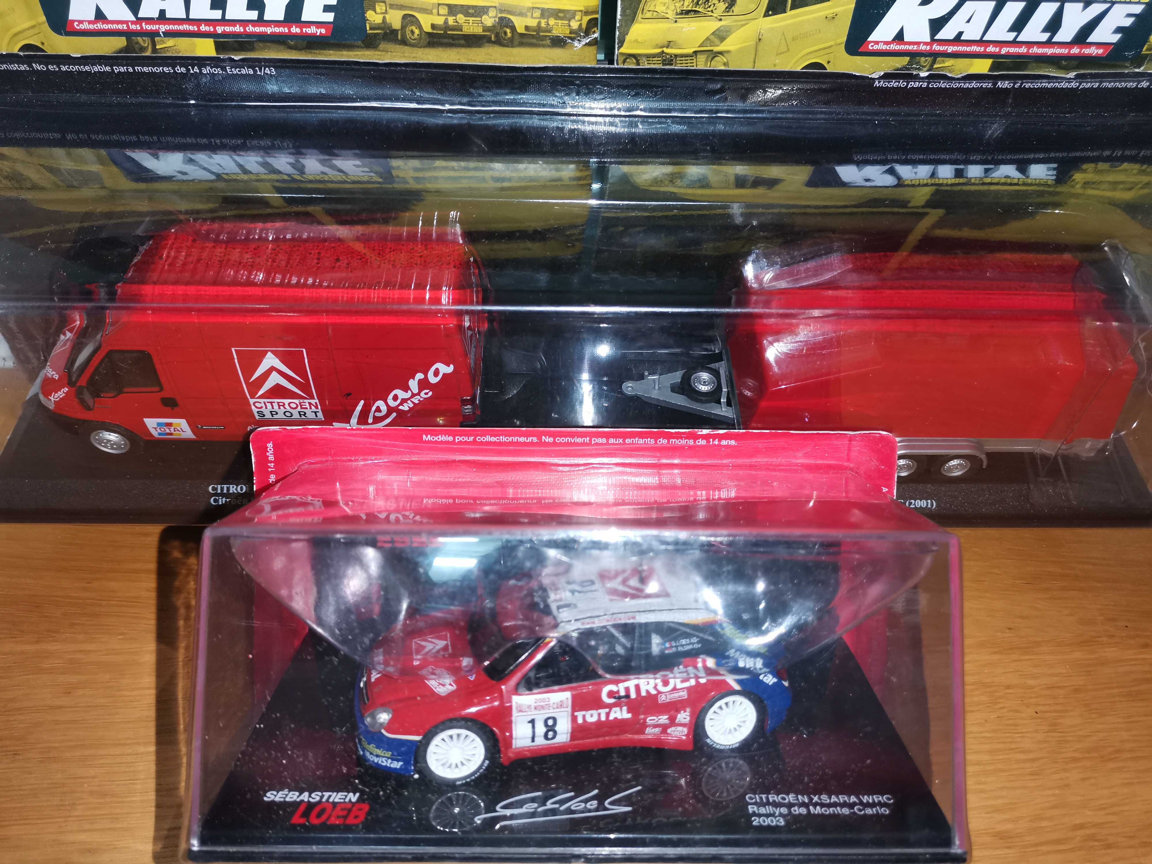Citroën Jumper + Citroën Xsara WRC - Team Sport Citroën Rally 1/43