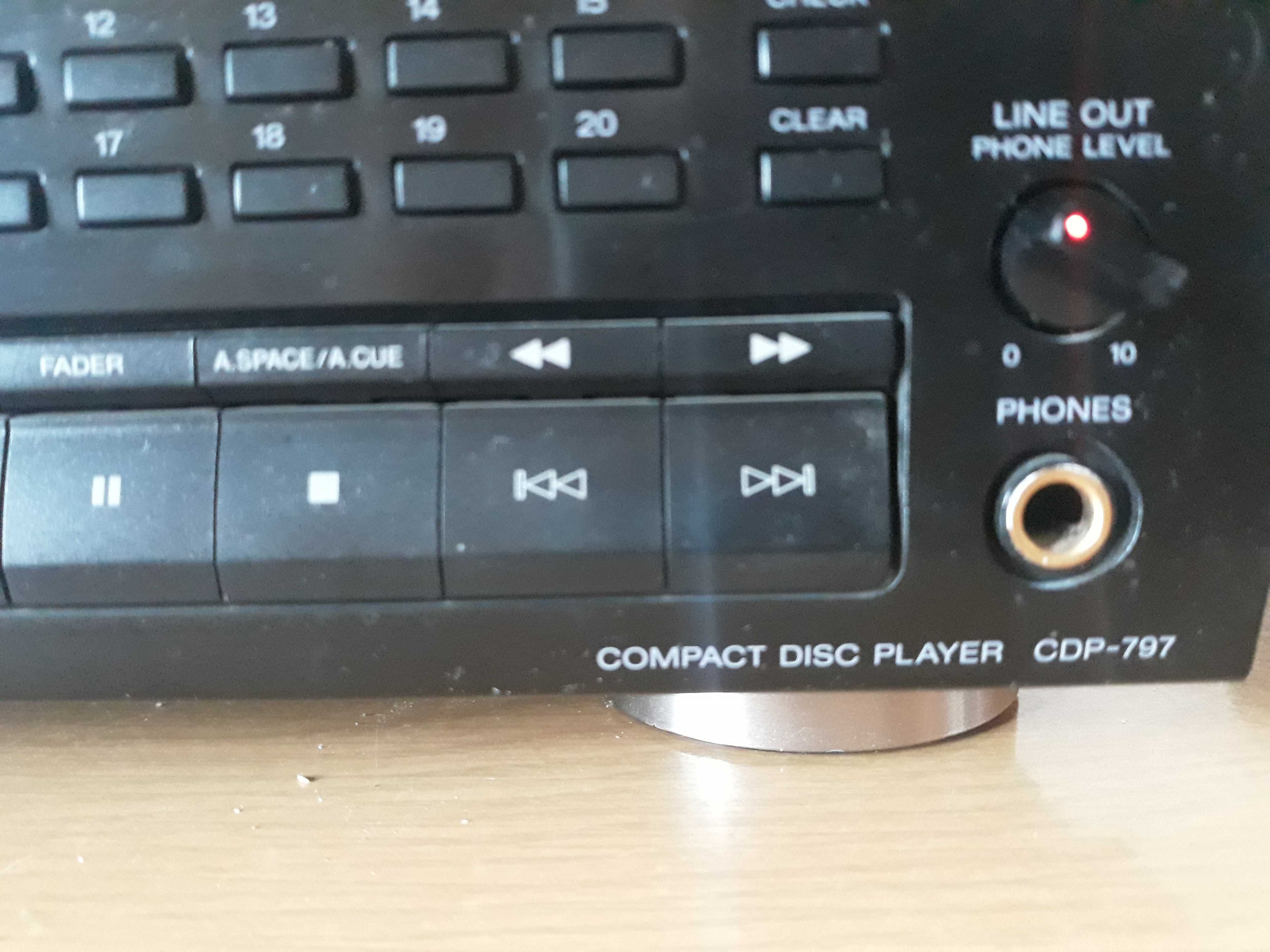 sony cdp 797 odtwarzacz cd