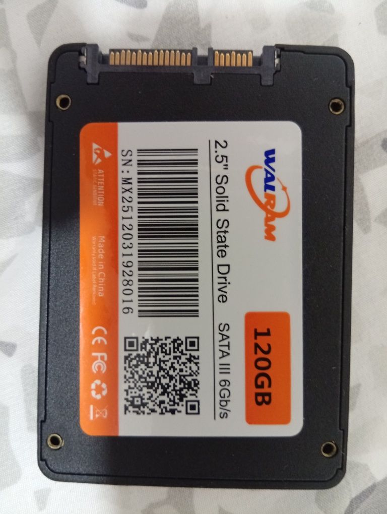 Disco 120gb SSD - instalado