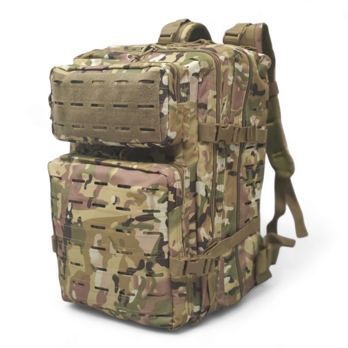 Рюкзак тактичний мультикам №4 45 літрів | Система молі лазерної різки