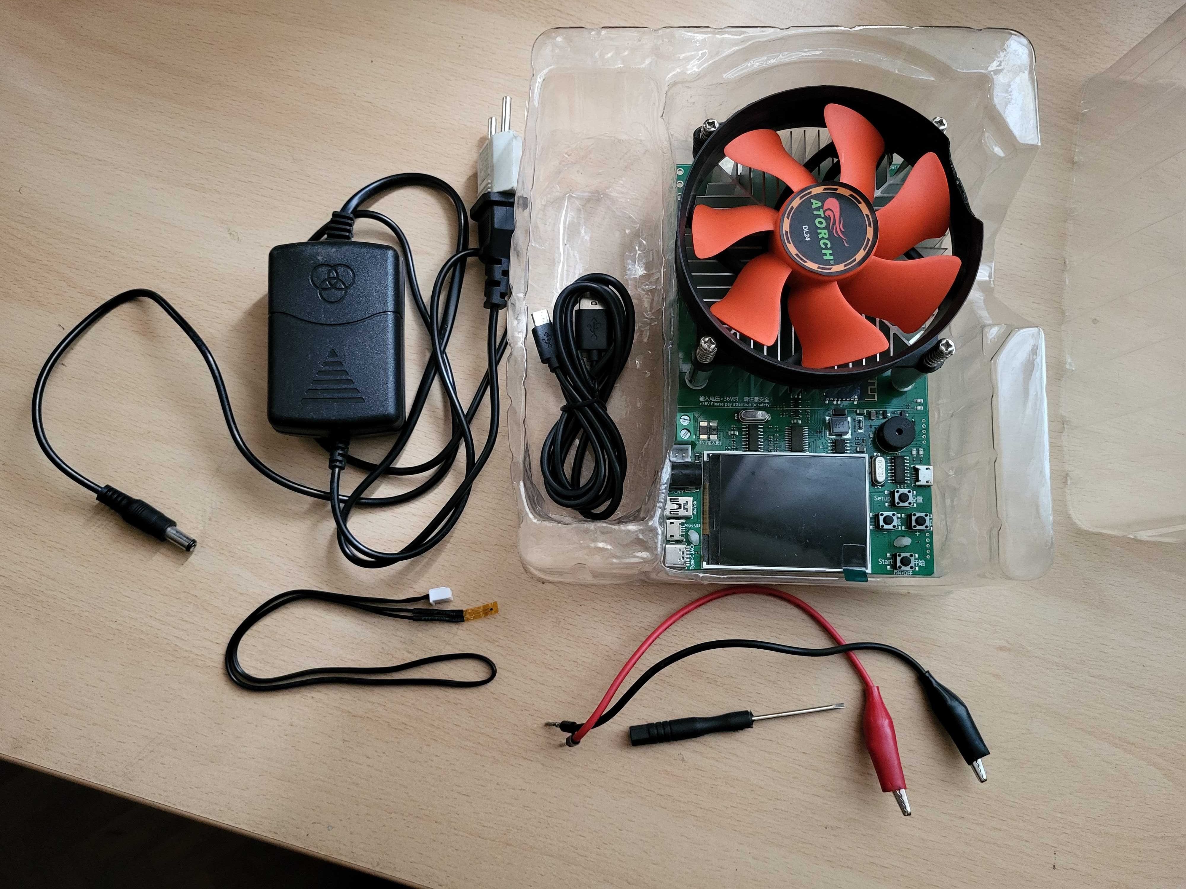 Atorch DL24 електронний навантажувач 150W, Bluetooth