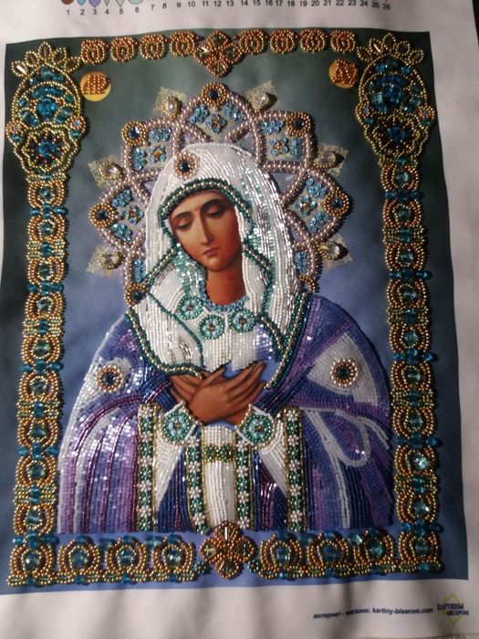 Картины и иконы бисером на заказ