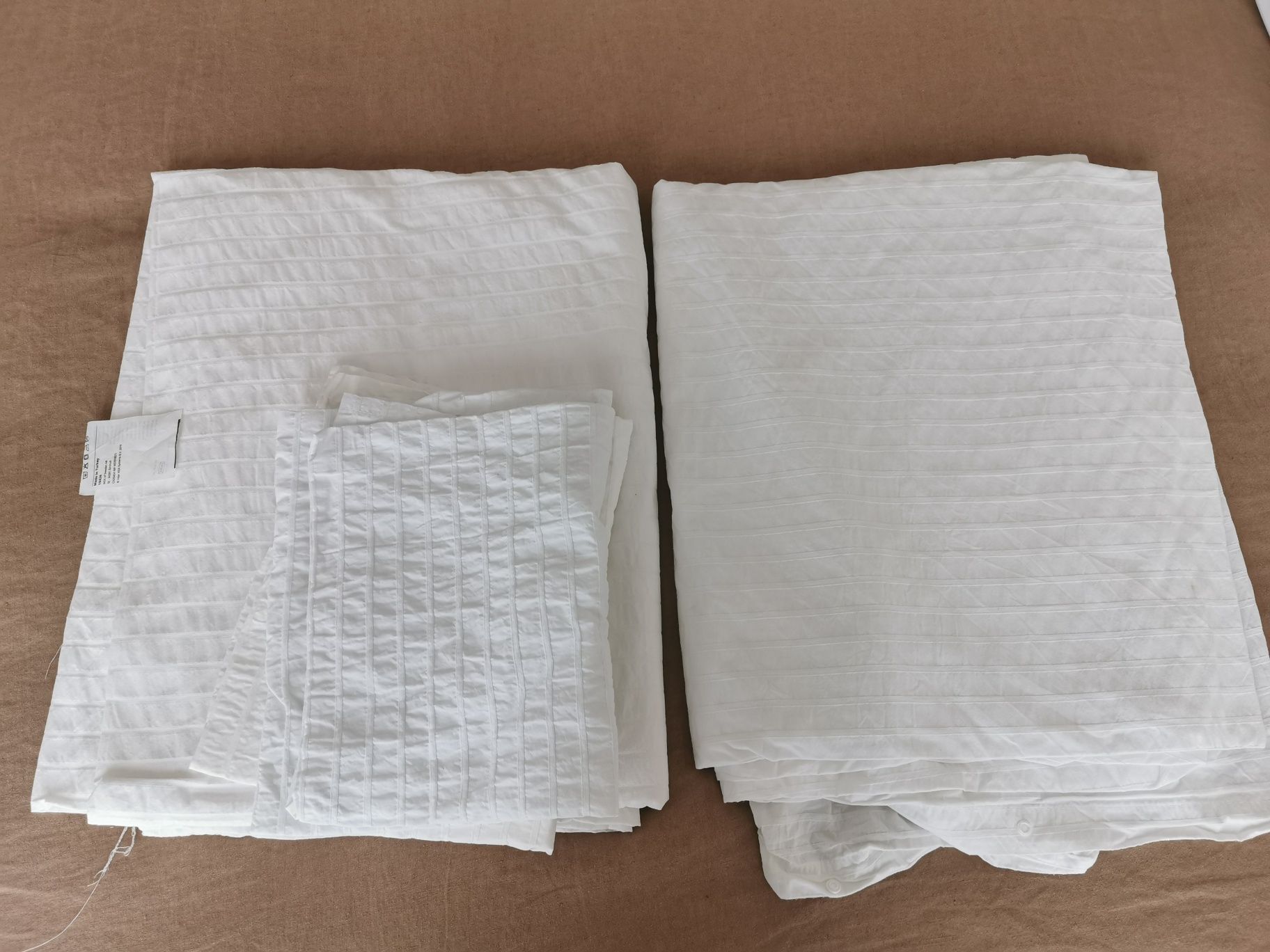 2 capas de edredão Ikea, 100% algodão
