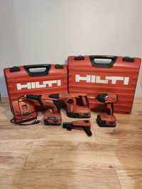 Zestaw HILTI - Młotowiertarka + 2 wkrętarki