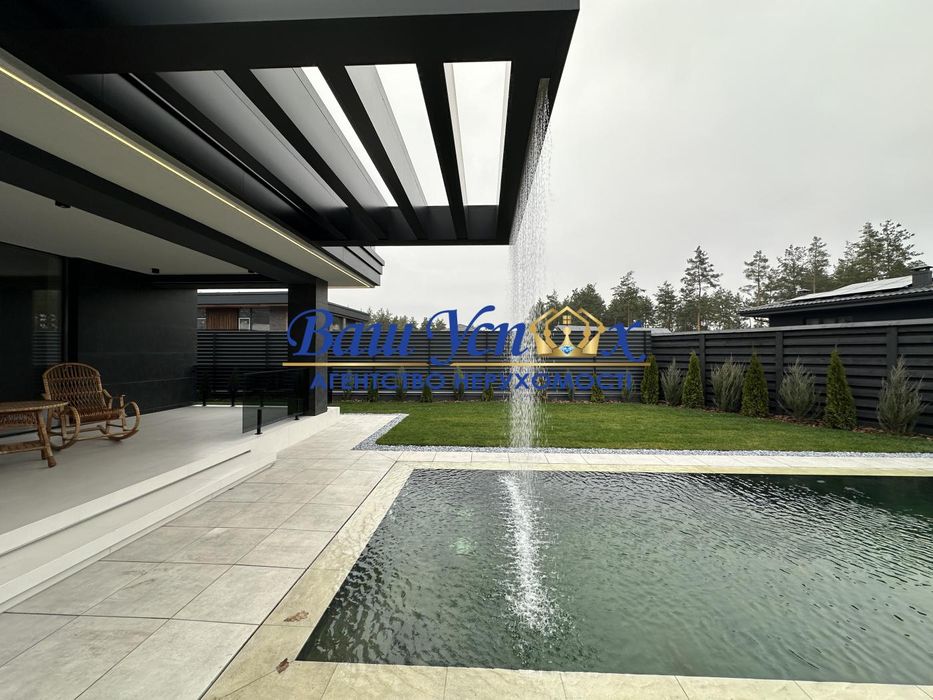 Продажа нового современного дома в лесу в городке. Ходосеевка