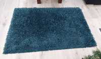 Carpete de pêlo azul