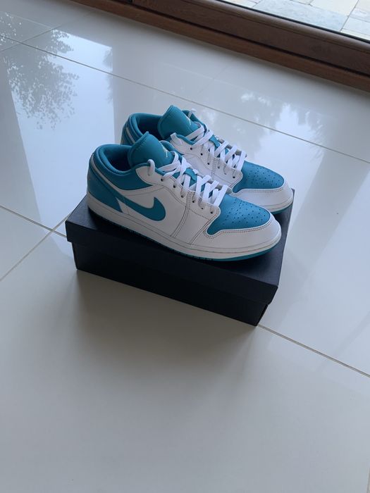 Nike Air Jordan 1 Low Nowe Aquatone White/Celestial Gold