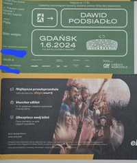 Bilet Dawid Podsiadło 1 czerwca Gdańsk płyta