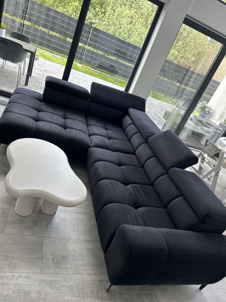 Narożnik PLAZA L z elektrycznym wysuwaniem sofa kanapa rogówka wersalk