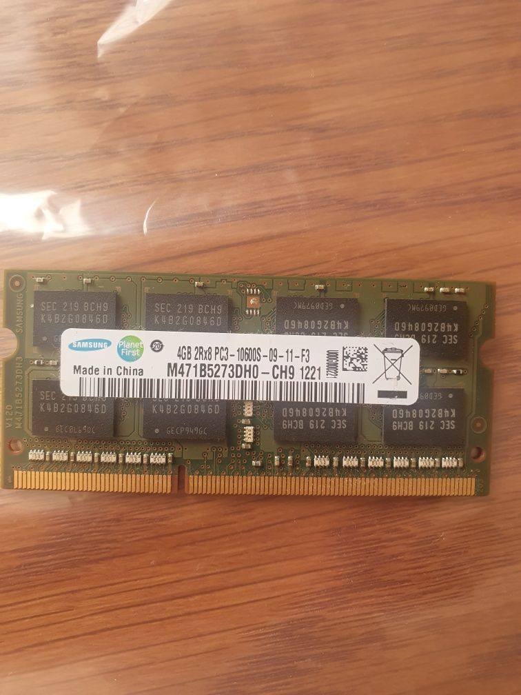 Memoria RAM  portáteis e desktop
