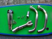 Yamaha MT 07 / MT 07  tracer ( linha completa de escape)