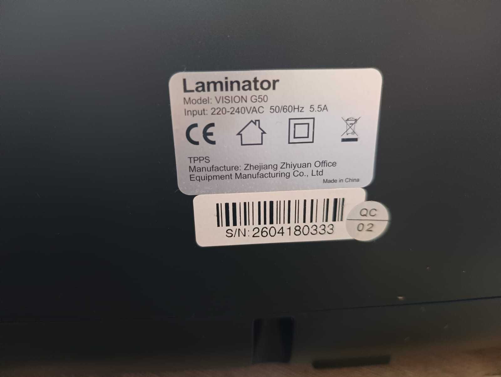 Laminator VISION G50 A3