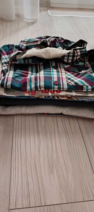 Paka ubrań chłopięcych 98,104,110 , bluzki, koszula i inne