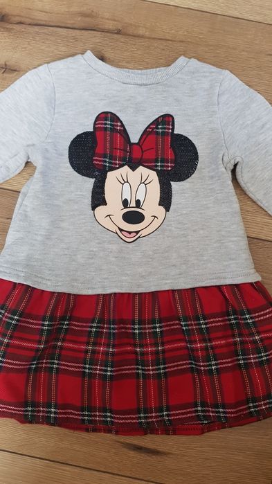 Sukienka świąteczna Mickey Disney 86