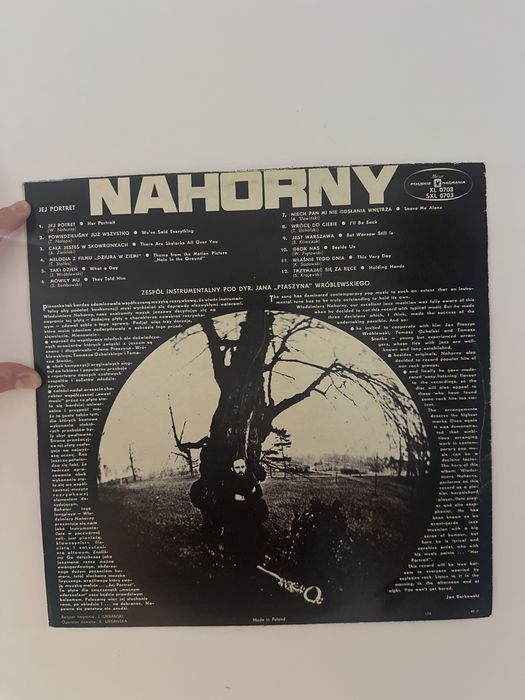 Nahorny - Jej Portret 1971 Muza winyl