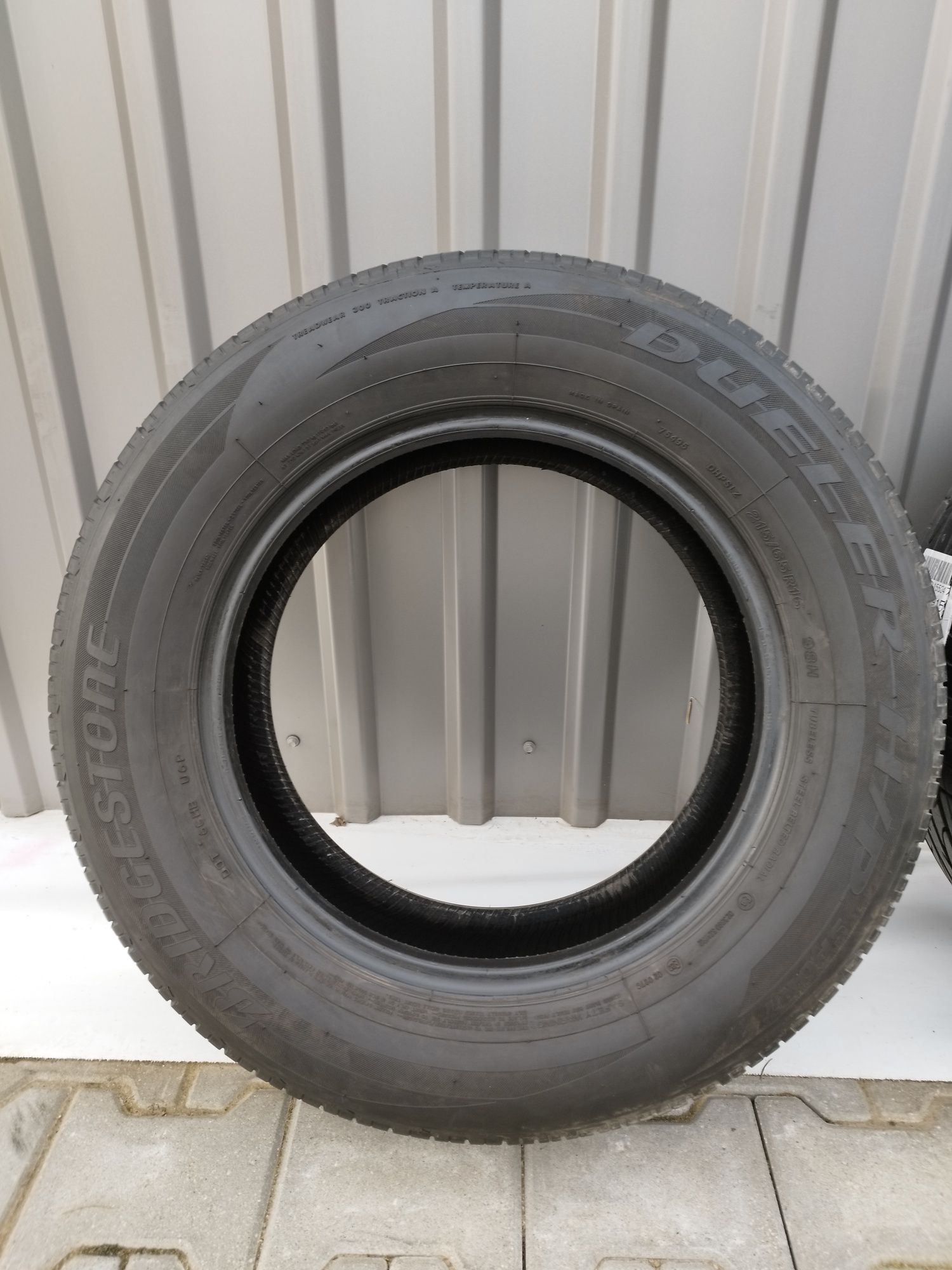 2 opony letnie Bridgestone Dueler 215/65/16 2019!