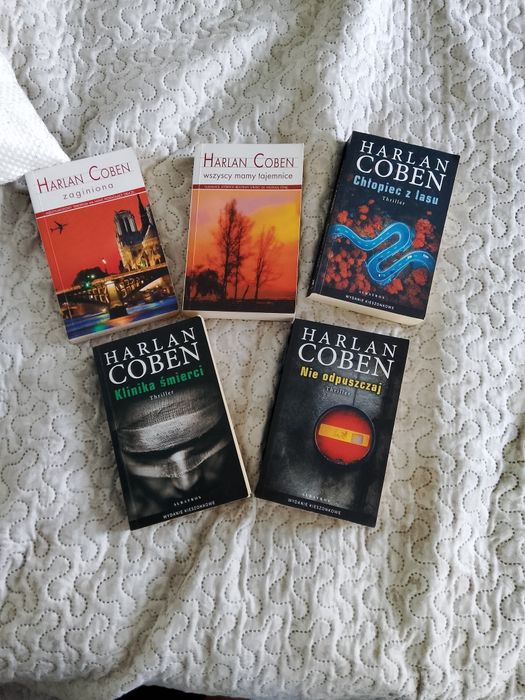 Harlan Coben. Zestaw 5 książek.