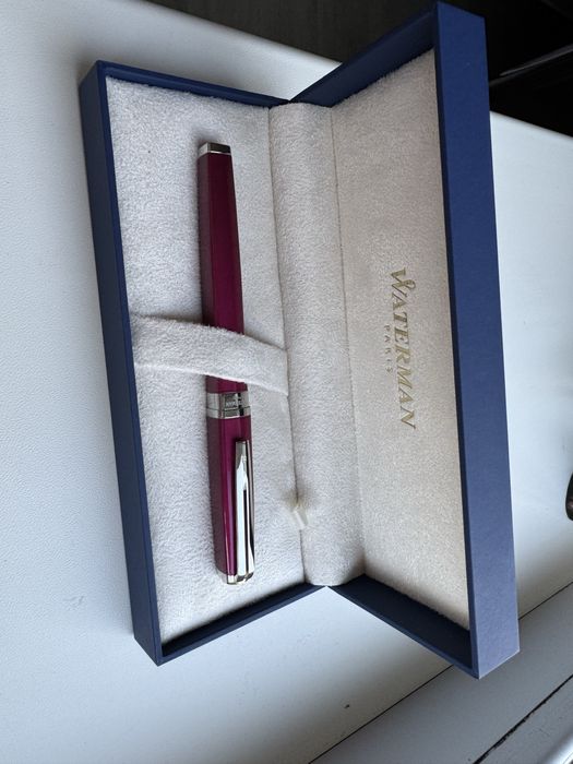 Ексклюзивна золота  750 проба Пірьєва ручка Waterman Exception Slim