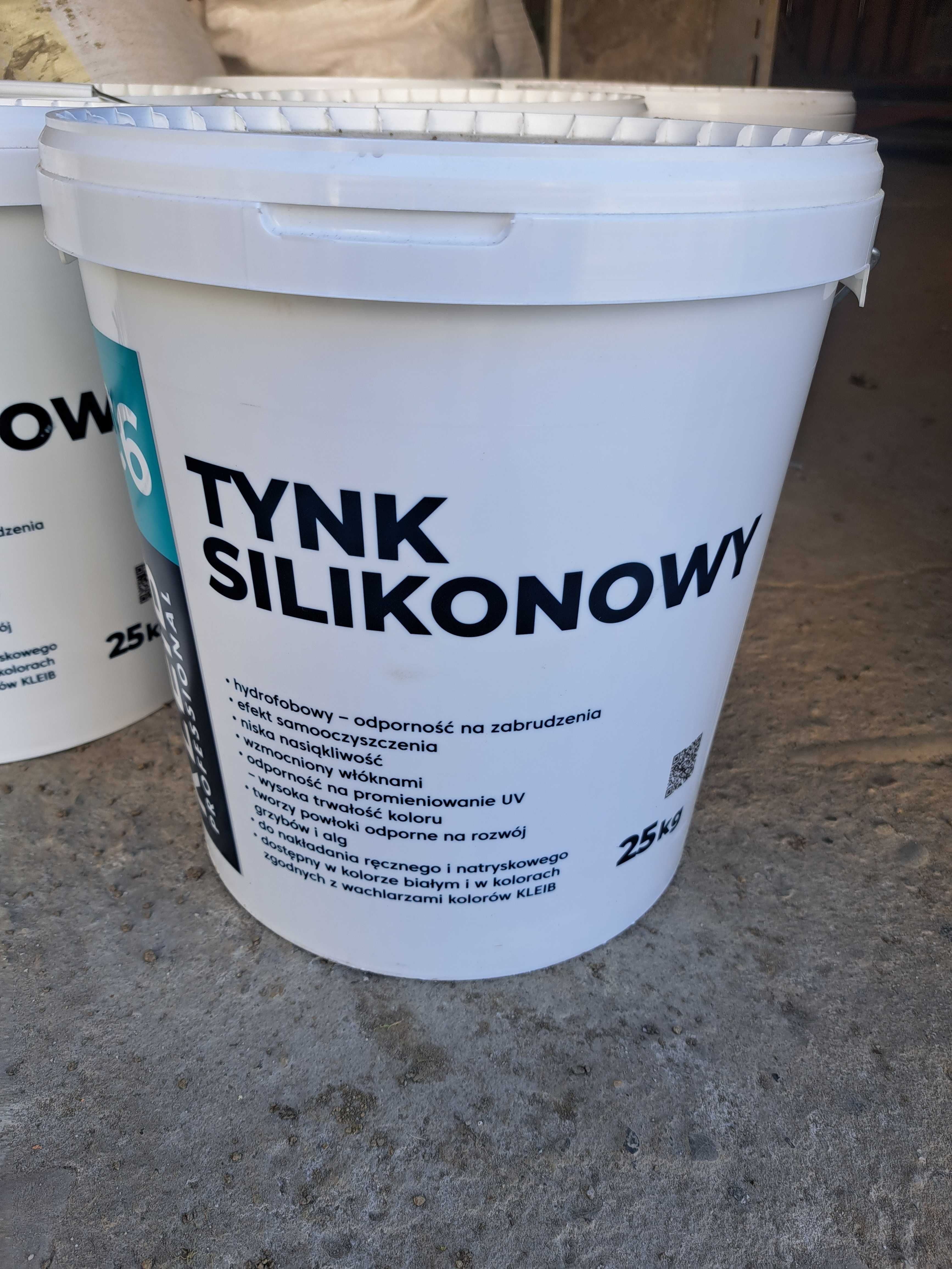 Tynk silikonowy elewacja