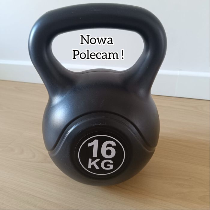 Nowy odważnik kulowy do ćwiczeń 16kg