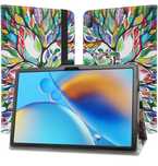 Etui PU z obrotowym stojakiem do CHUWI HiPad Max 10.36 Love Tree