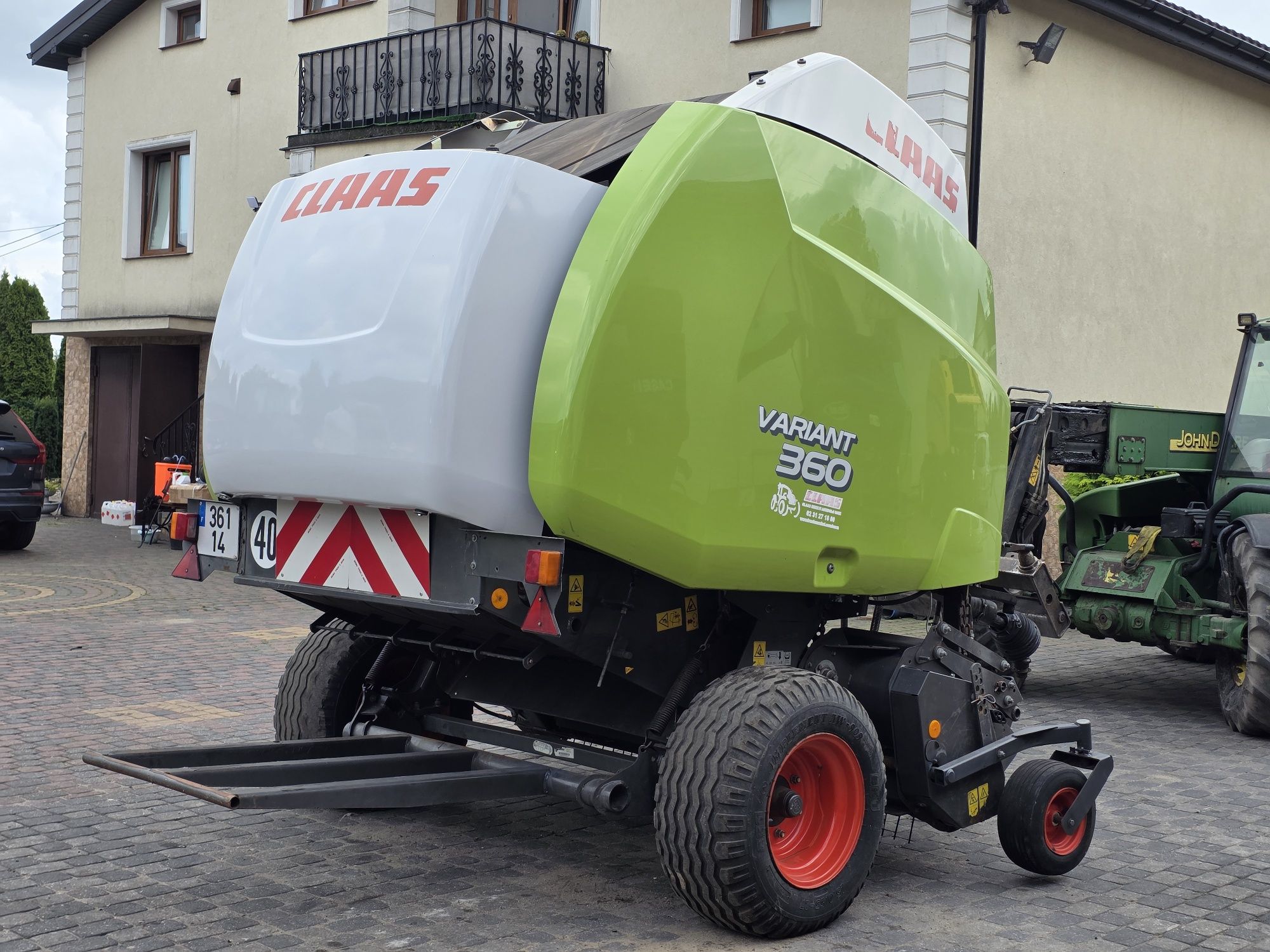 Prasa CLAAS VARIANT 360 ROTOR SIATKA 380.260 john deere kuhn