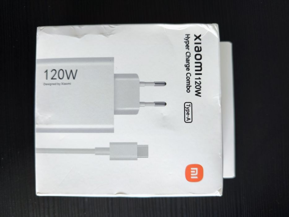 Carregador Xiaomi 120W novo