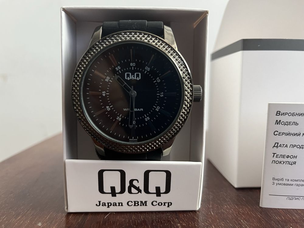 Годинник наручний чоловічий новий Q&Q QB20J502Y