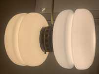 Napako lampa żyrandol space age art deco prl