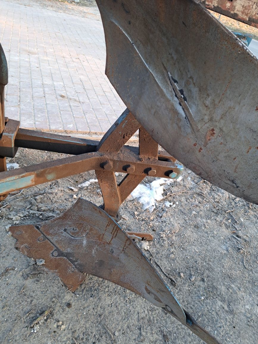 Pług 2 skibowy Lemken hydrauliczny