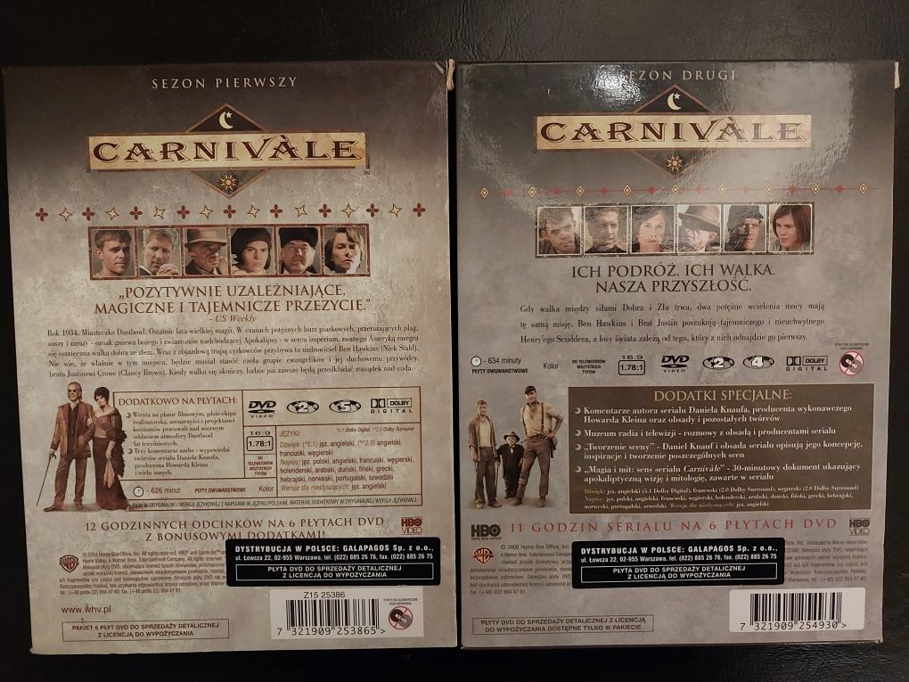 Carnivale sezon 1 i 2