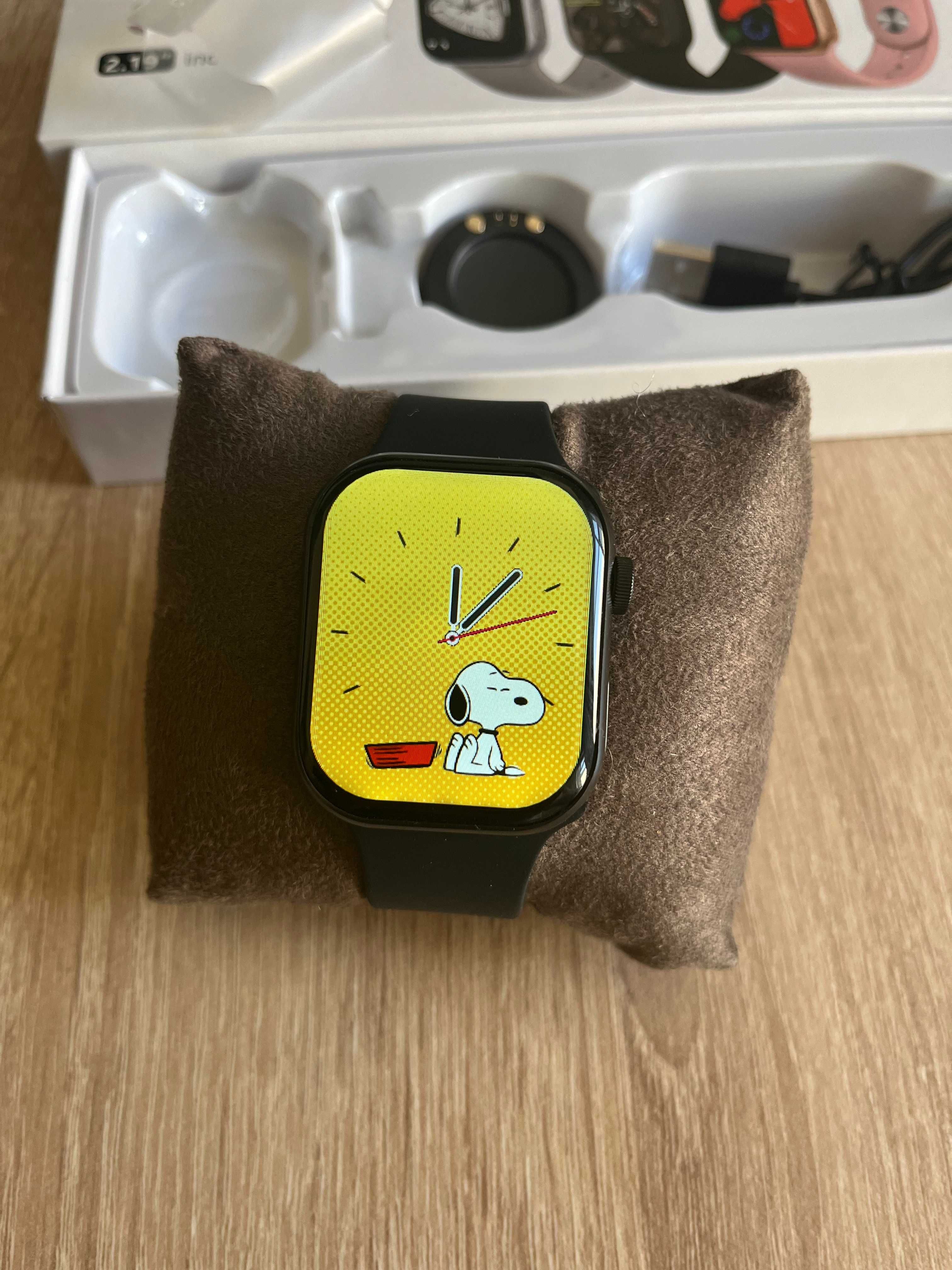 OKAZJA Nowy Smartwatch Czarny Męski Damski menu w języku Polskim