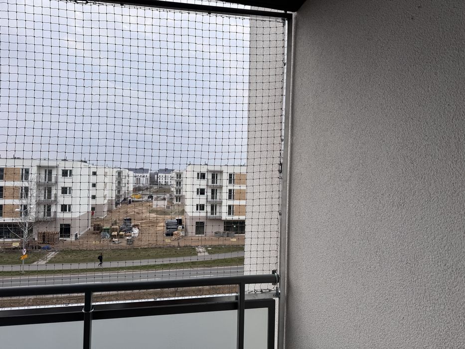 Siatka na balkon/dla kota/przeciwko gołębiom/montaż siatki