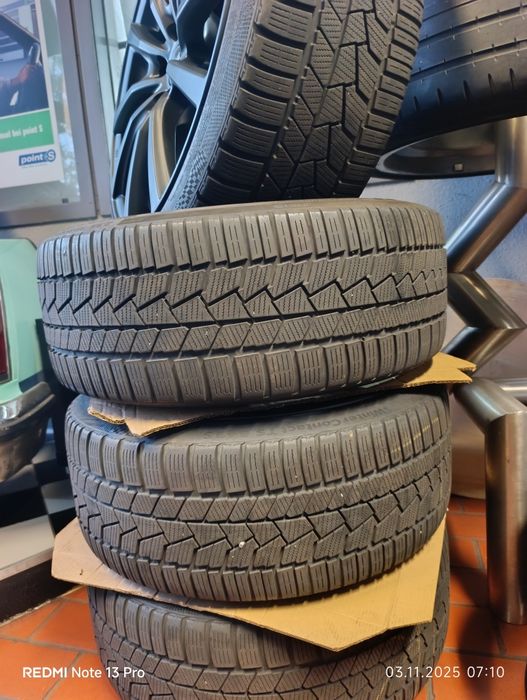 Зимніши шини Continental з дисками Brock до Тесла 3