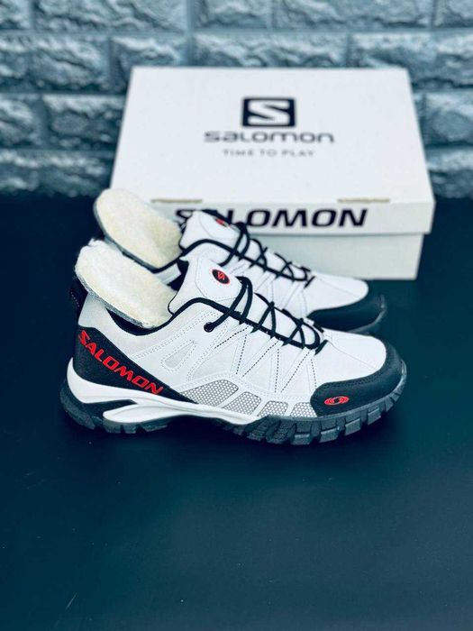 Salomon мужские зимние кроссовки непромокаемые красовки саламон