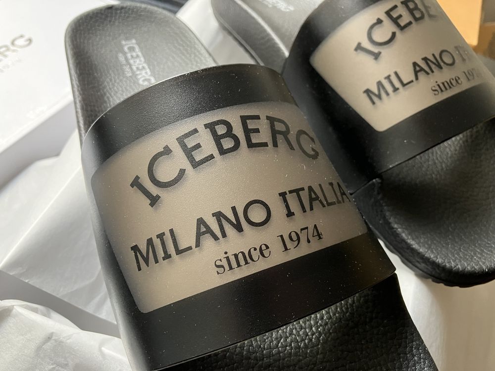 Iceberg Italy meskie klapki Nowe roz.46