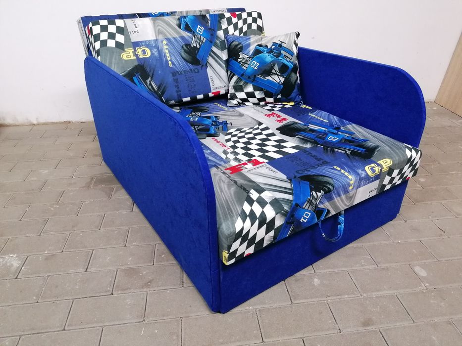 Fotel z funkcją spania dwie długość spania amerykanka sofa dla dzieci