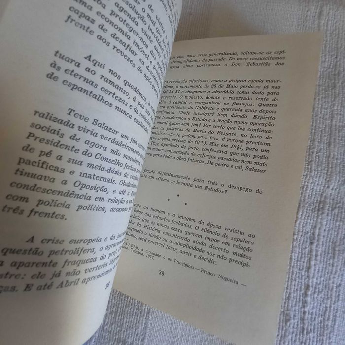 Como Se Levanta Um Estado Oliveira Salazar