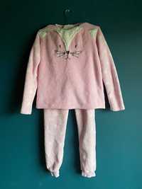 Różowa słodka piżamka dla dziewczynki