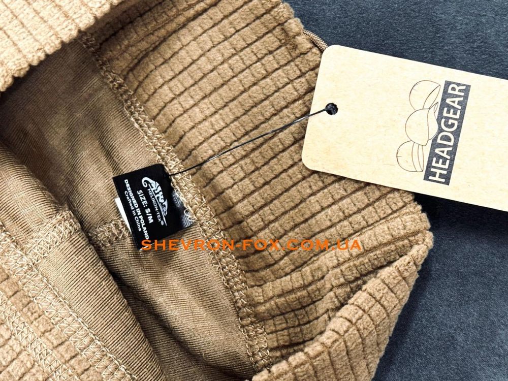 Шапка Helikon Range Beanie Grid Fleece - Coyote Olive BlackВ наявності